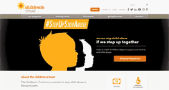 Desktop Screenshot of childrenstrustma.org